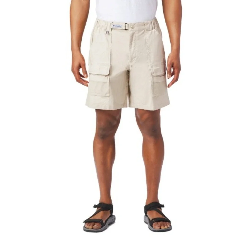Columbia‎ Men's Fossil PFG Half Moon III Cargo Shorts Size XXL